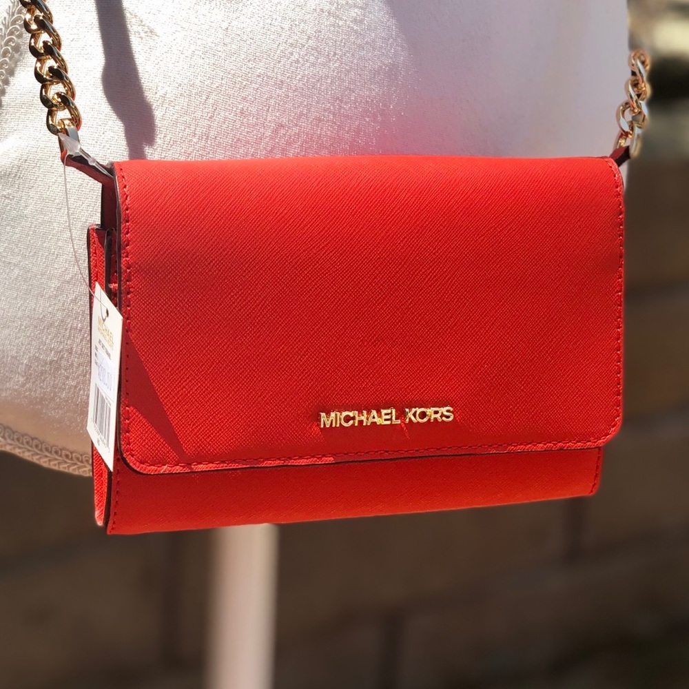 Michael Kors Jet Set Travel Phone Crossbody Bag